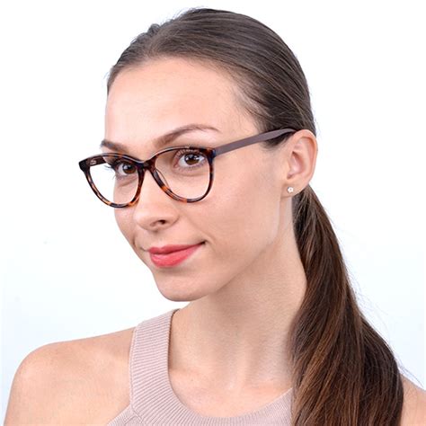 Buy 2018 Brown Retro Leisure Women Glasses Frame Clear Lens Oculos Lady Eye