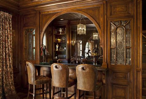 English Tudor Great Room Traditional By Linda L Floyd Inc Interior