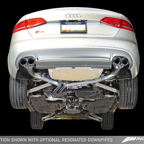 awe tuning b8 b8 5 audi s4 track edition cat back exhaust system a little tuning co