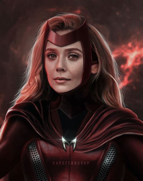 Scarlet Witch Concept Art Portrait Scarlet Witch Scarlet Witch