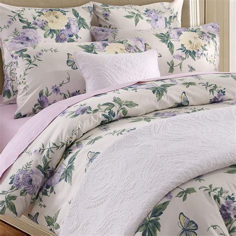 Brandream Multicolor Lavender Bedding Set Floral Printed Duvet Cover