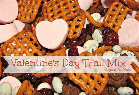 Valentines Day Trail Mix And Treat Bag Toppers Juggling Act Mama