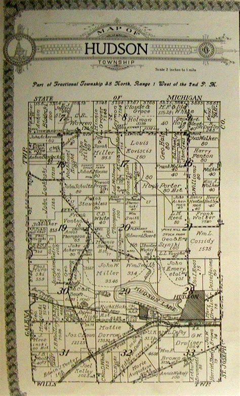 La Porte County Indiana Township Maps