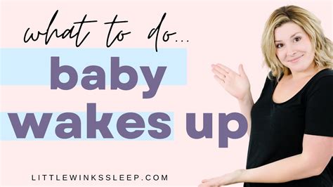 What To Do When My Baby Wakes Up Day 1 Of Baby Sleep Tips Youtube