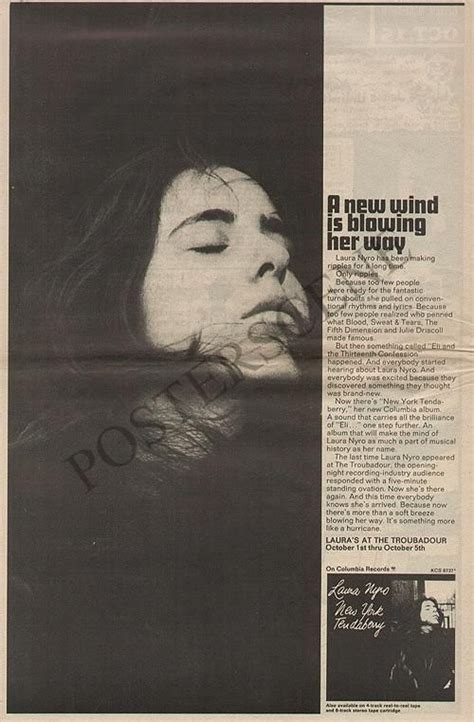 Pin By Susan West On Laura Nyro Magazine Ads Laura Nyro Vintage