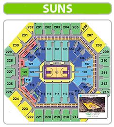 Outshine the competition with phoenix suns tickets. Phoenix Suns Seating Chart Talking Stick Resort Arena