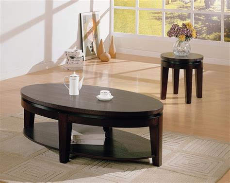 Coffee table sets are on sale every day at cymax! Oval Coffee Table Sets Decorating Ideas | Roy Home Design