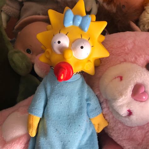 Vintage Maggie Simpson Doll From Burger King 1990 Best Ts Top Toys