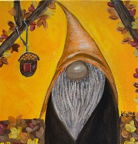 Excited To Share This Item From My Etsy Shop Fall Gnome And Acorn