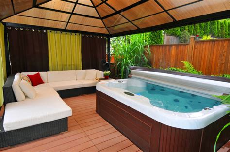 47 Backyard Hot Tub Ideas Deck Garden Covered Pergola And More