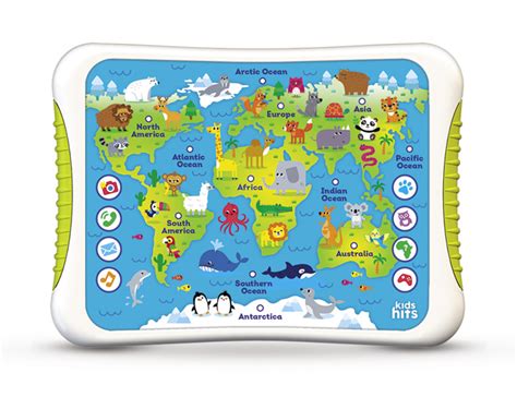 Hit Pad Discovery Atlas Kids Hits Toys Play More Learn Better