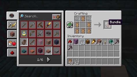 Minecraft Bundles Crafting Guide And How To Use