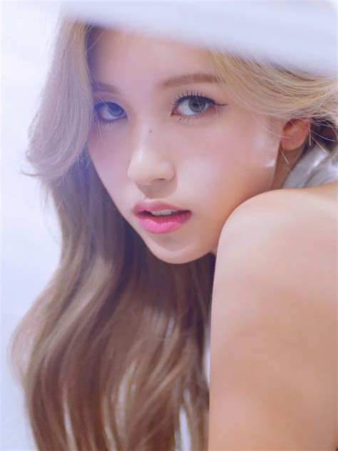 Twice Mina The 2nd Full Album Eyes Wide Open Title I Cant Stop Me Blonde Asian Mina