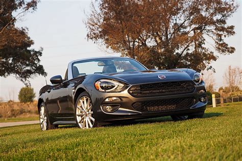 2018 Fiat 124 Spider Open Top Fun Italian Style Review The Fast