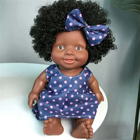 Lovely Doll Black 10 Inch African American Dolls With Afrio Hair Buy
