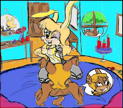 Rule 34 Anthro Antoine Dcoolette Bunnie Rabbot Canine Cowgirl