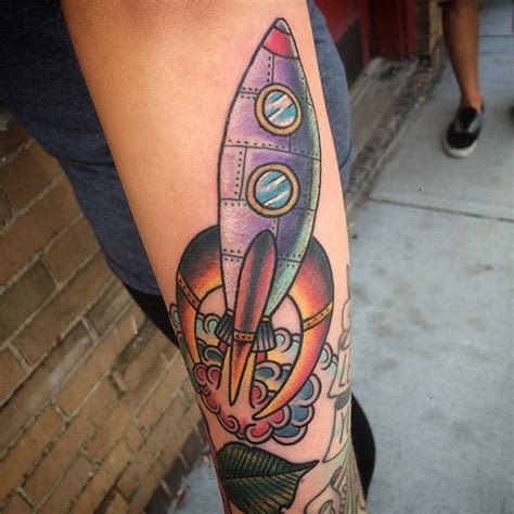 Blast Off With These Awesome Rocket Tattoos Tattoodo