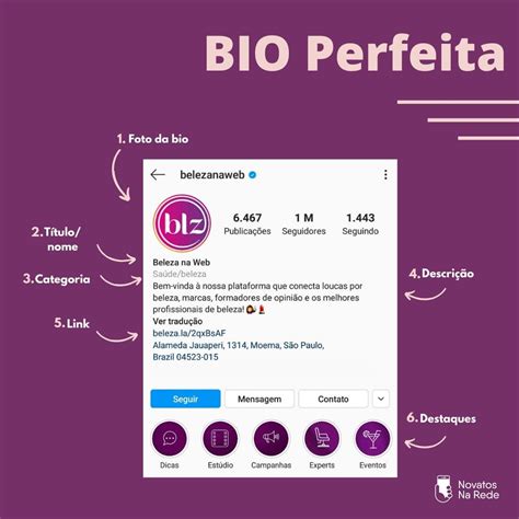 Sua Bio Do Instagram Idéias De Marketing Legendas Instagram Curtas