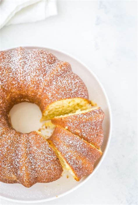 It is very simple to bake and this recipe makes a 7 or 8 inch cake. Vanilla Pound Cake Recipe - A Classic Twist