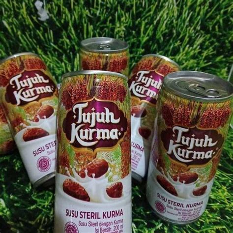 Jual Susu Steril Tujuh Kurma Netto 200 Ml 7 Kurma Minuman Sehat Murah Shopee Indonesia