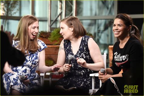 Lena Dunham And America Ferrera Bash Donald Trump In Dnc Speech Video Photo 3718218 America