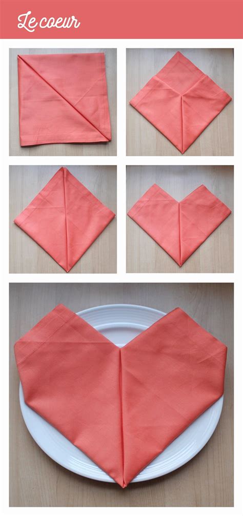 Unique Pliage Serviette Facile Rapide | Pliage serviette papier, Pliage