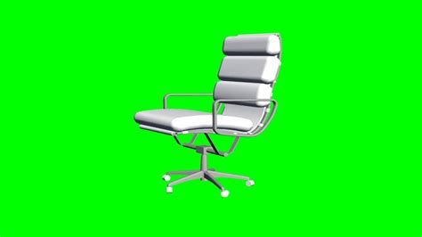 Office Chair Different Views Green Screen Effect Youtube