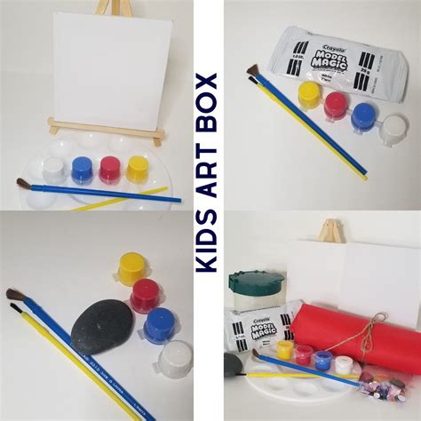 Craft Box For Kids Art Box For Kids Art Kit Creative Kit Etsy