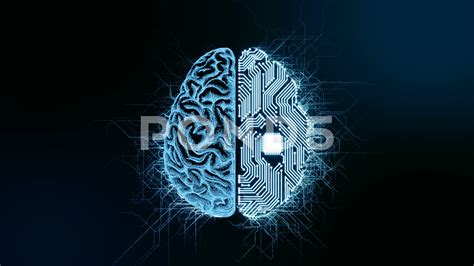 Artificial Intelligence Ai Brain Animation Data Mining Deep