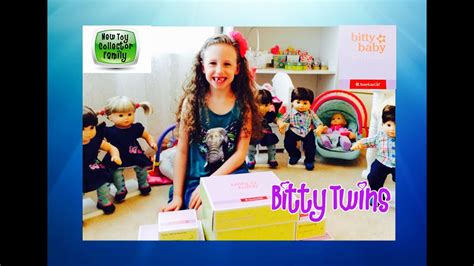Unboxing American Girl Bitty Baby Bitty Twins Baby Doll Accessories
