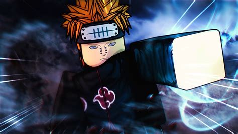 Pain Is Overpowered In This Naruto Roblox Game Youtube