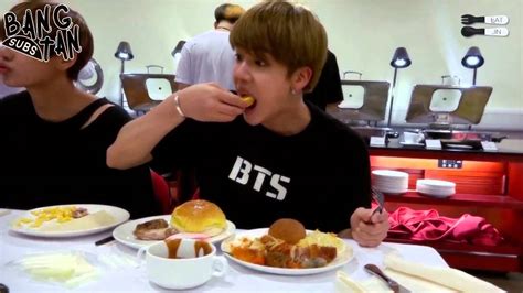 First there was travis scott's collab, which consisted of a sprite and a quarter pounder meal with cheese, bacon, and lettuce (and a side of barbecue sauce with the fries). ENG 151220 BTS (Eat Jin) - YouTube