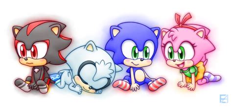 Pin By Dijoux On Sonic Baby Hedgehog Sonic And Shadow Sonic