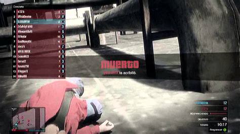 Gameplay De Gta 5 Online Partida A Muerte Grand Theft Auto 5 Youtube