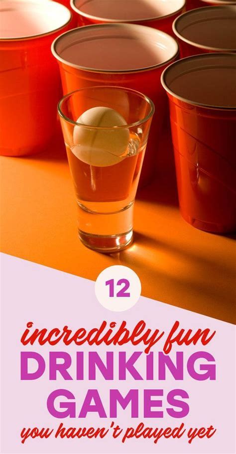 12 Incredibly Fun Drinking Games You Havent Played Yet Fun Drinking