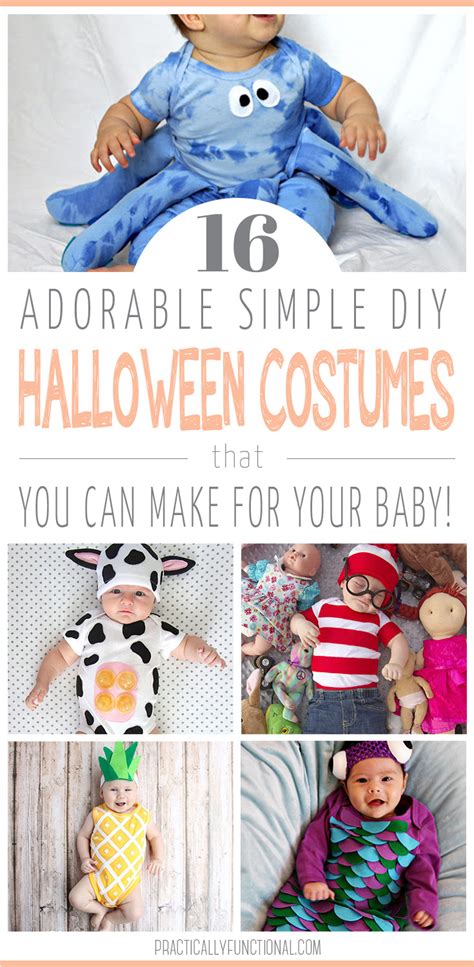 16 Diy Baby Halloween Costumes Practically Functional