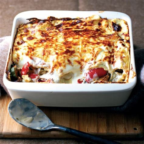 Roasted Mediterranean Vegetable Lasagne Recipe Delicious Magazine