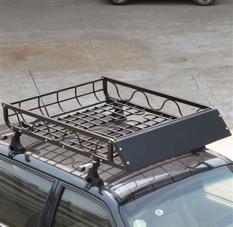 Car Suv Van Roof Top Cargo Basket Hauler Top Luggage Luggage Carrier