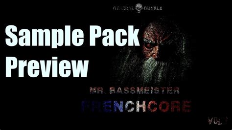 Samples Preview Mr Bassmeister Frenchcore Vol1 Youtube