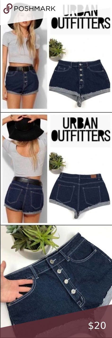 Urban Outfitter Bdg Super High Rise Foxy Shorts 25 In 2023 High