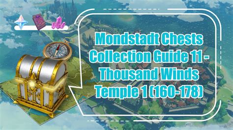 Mondstadt Chests Collection Guide 11 Thousand Winds Temple 1 160 178
