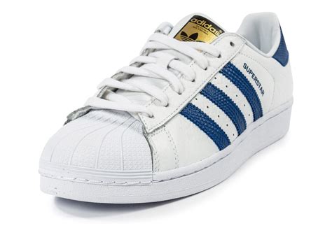 Free shipping options & 60 day returns at the official adidas online store. adidas Superstar Animal blanc bleu - Chaussures Baskets ...