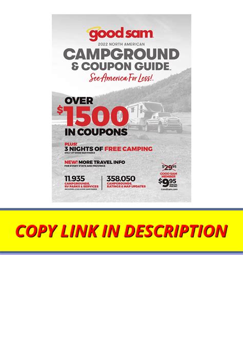 Ebook Download 2022 Good Sam Campground And Coupon Guide Good Sams Rv