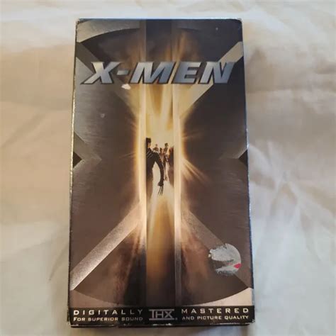 X Men 2000 Vintage Vhs Cassette Patrick Stewart Hugh Jackman Ian