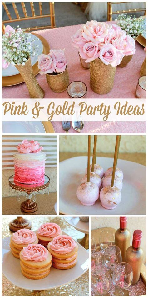 Thanks for clicking on my video!♡ here are some great options for a rose gold theme birthday party. Pink & Gold / Birthday "All That Glitters Is Gold 29th ...