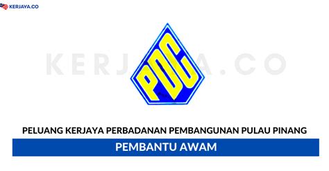 Perbadanan perpustakaan awam pulau pinang. Perbadanan Pembangunan Pulau Pinang • Kerja Kosong Kerajaan