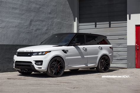 One of the rare range rover sport cars you may come across and the chance to own this exclusive car is limited. Range Rover Sport - ADV5.2 M.V1 SL Gloss Black Wheels ...