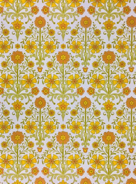 Please contact us if you want to publish a vintage floral wallpaper on. Vintage Wallpapers - Online Shop | Vintage Orange Floral ...
