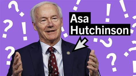 Who Is Asa Hutchinson The Newest Gop Candidate For President