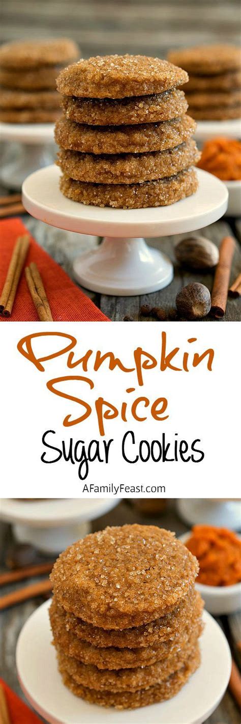 Pumpkin Spice Sugar Cookies Recipe — Dishmaps